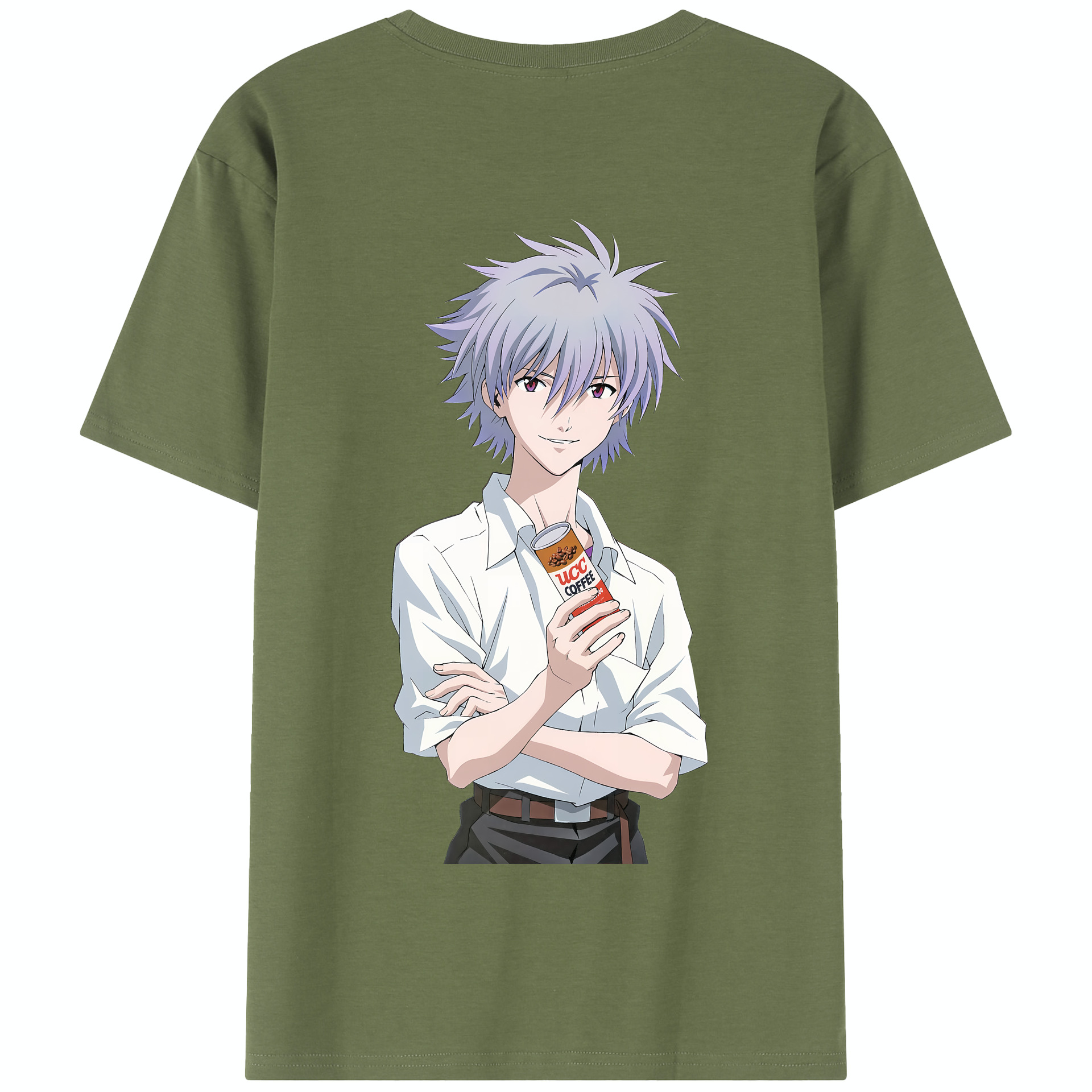 （画像用） EVA 新世紀エヴァンゲリオン 綿100％半袖Tシャツ（背面プリント）